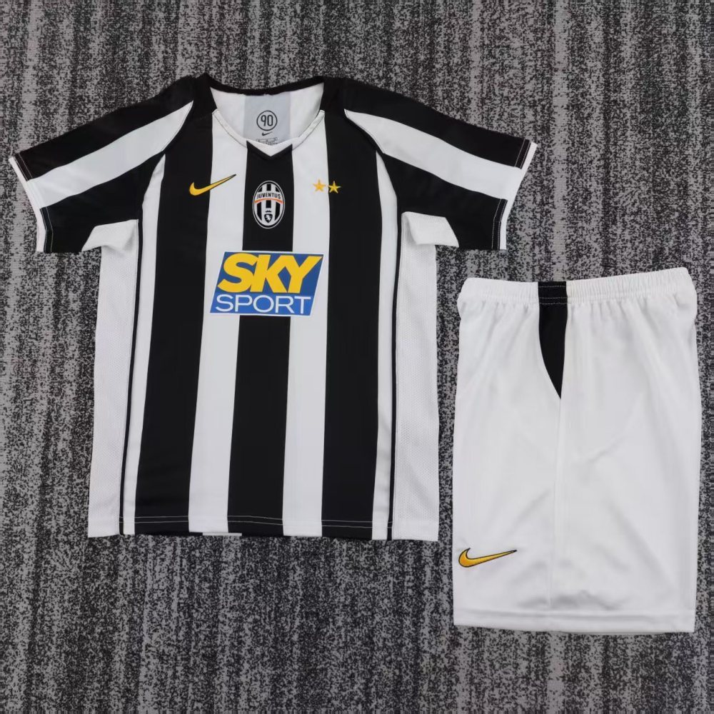 2003-2004 Juventus Retro  home gameJersey  short-sleeved | [Retro Edition] |