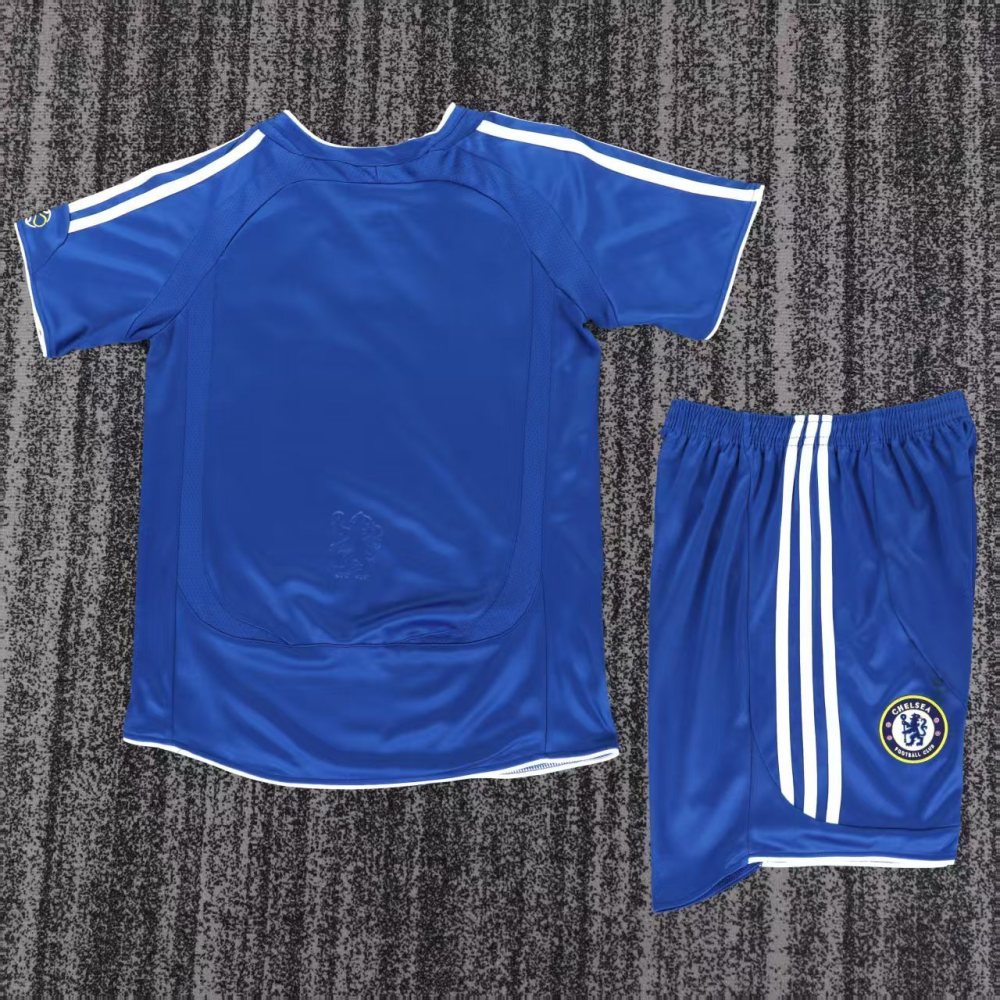 2006-2007 Chelsea Retro  home gameJersey  short-sleeved | [Retro Edition] |