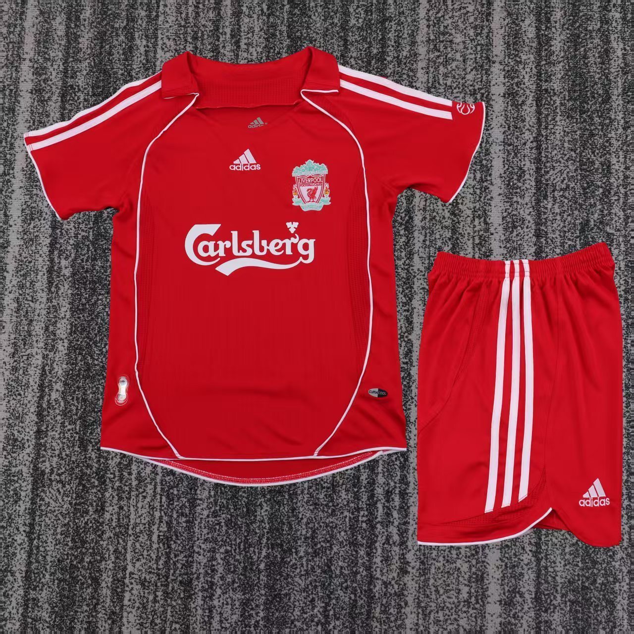 2006-2008 Liverpool Retro  home gameJersey  short-sleeved | [Retro Edition] |