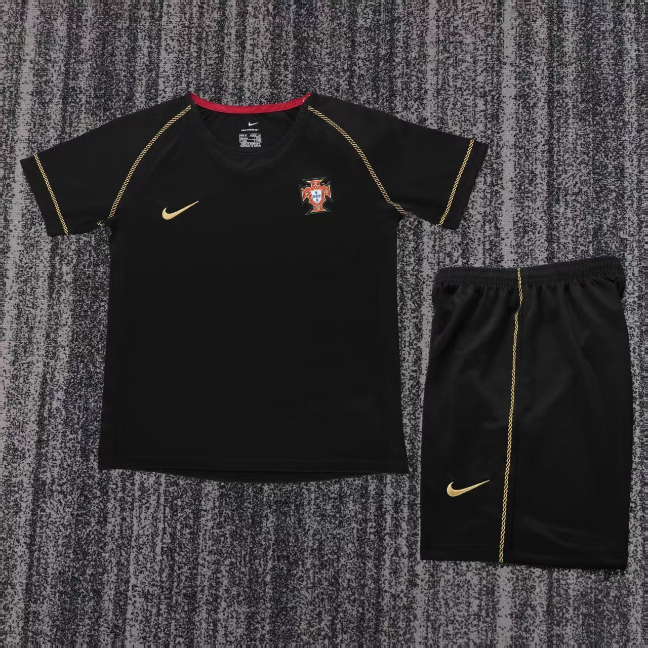 2006  Portugal Retro  away gameJersey  short-sleeved | [Retro Edition] |