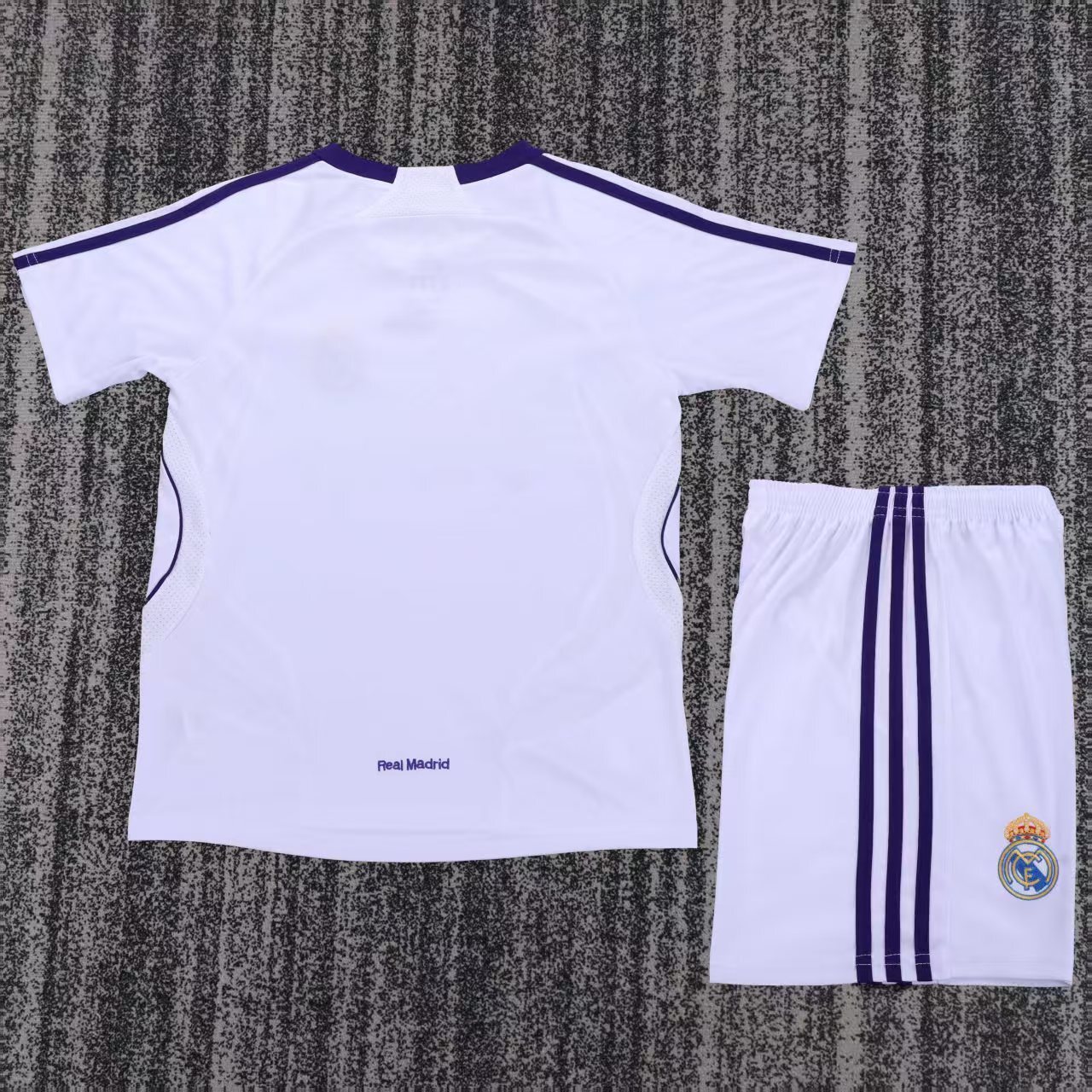 2007-2008  Real Madrid Retro  home gameJersey  short-sleeved | [Retro Edition] |