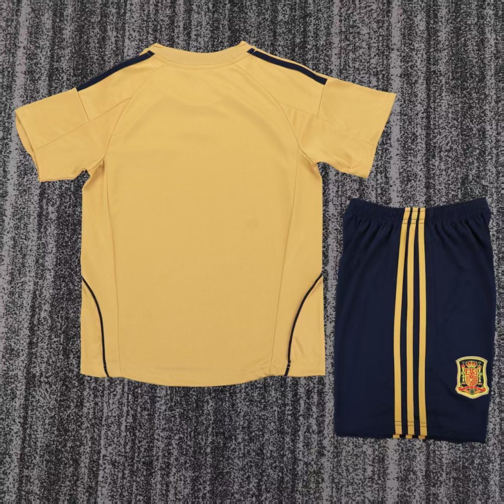 2008   Spain Retro  home gameJersey  short-sleeved | [Retro Edition] |