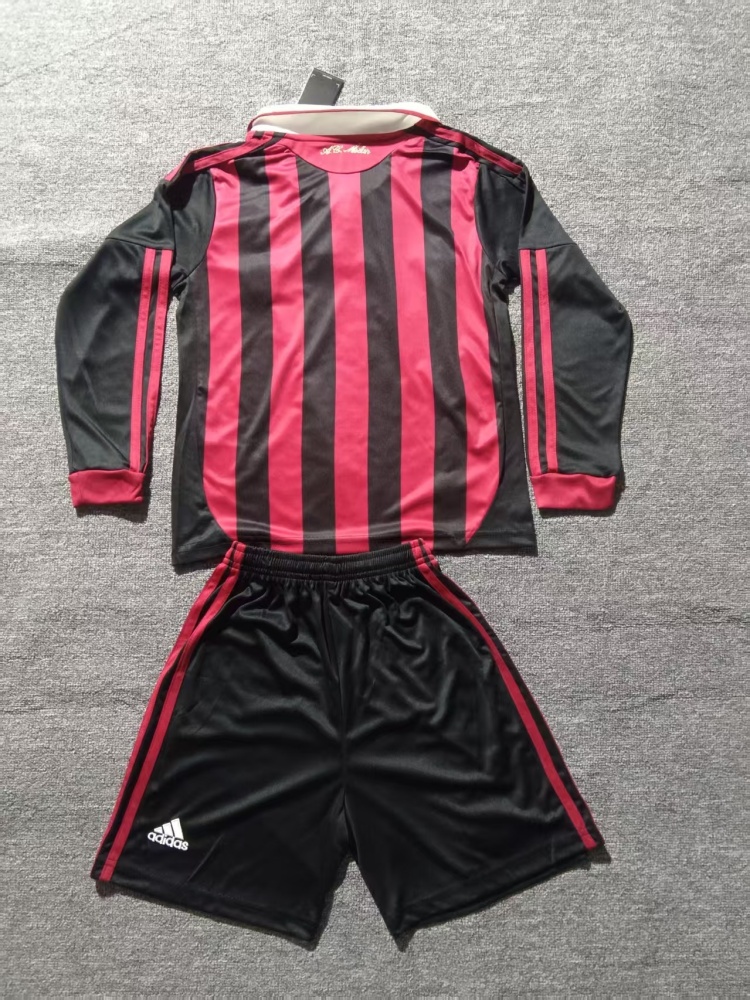 2009-2010  AC Milan Retro away gameJersey  long sleeves [Retro Edition] |