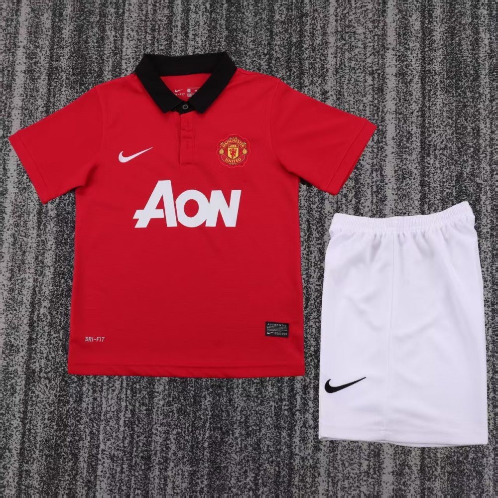 2013-2014   Manchester United Retro  home gameJersey  short-sleeved | [Retro Edition] |