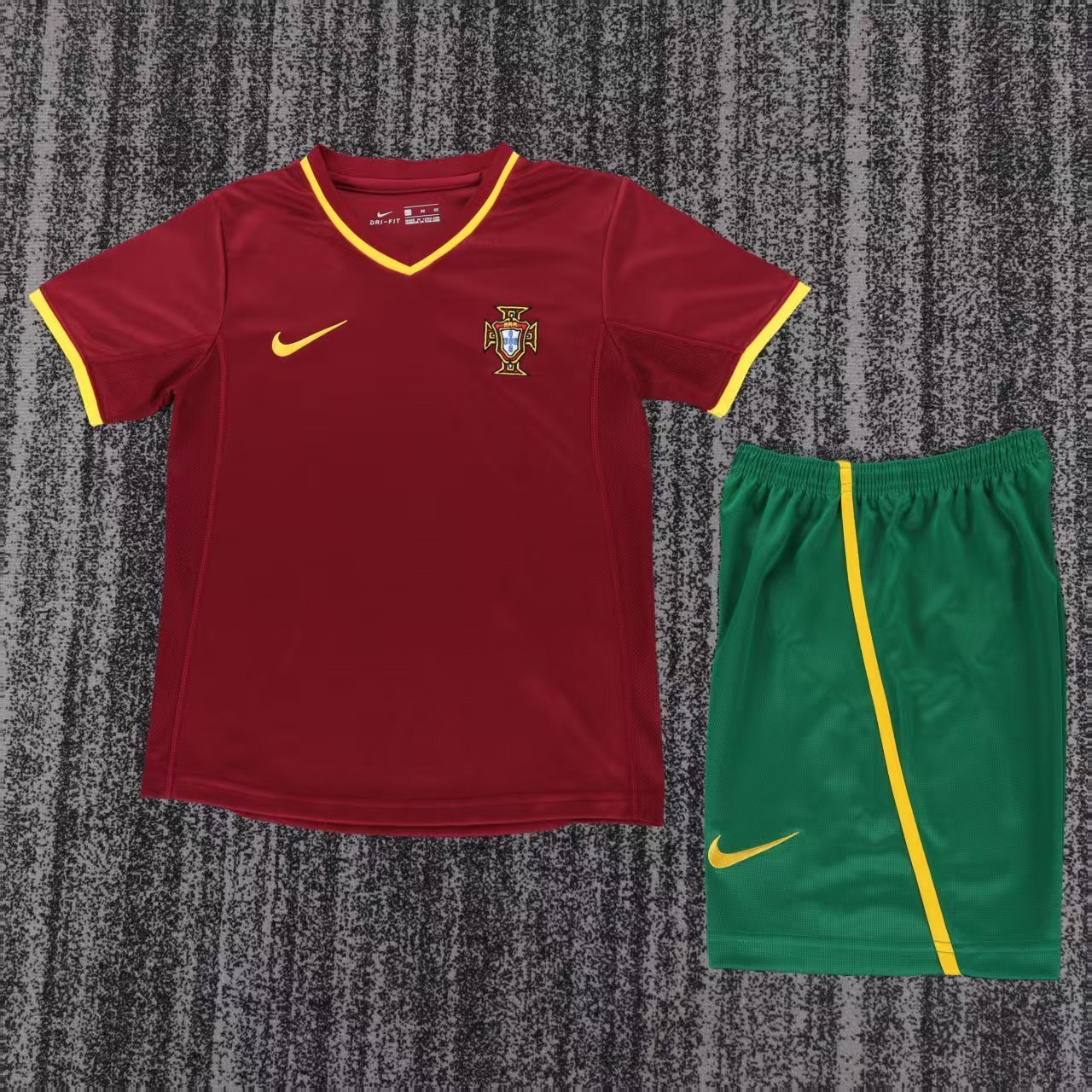 2000 Portugal Retro  home gameJersey  short-sleeved | [Retro Edition] |