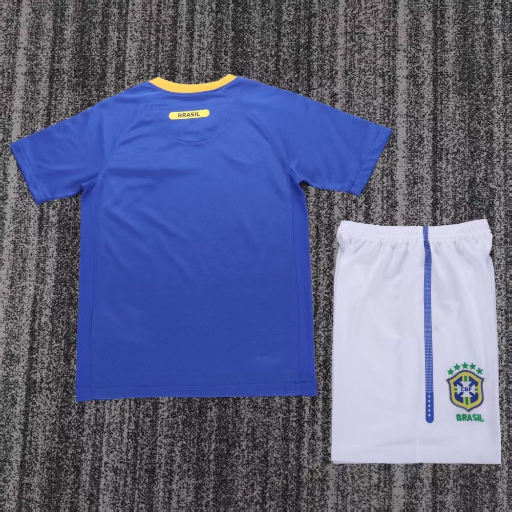 2010 Brazil  Retro  away gameJersey  short-sleeved | [Retro Edition] |