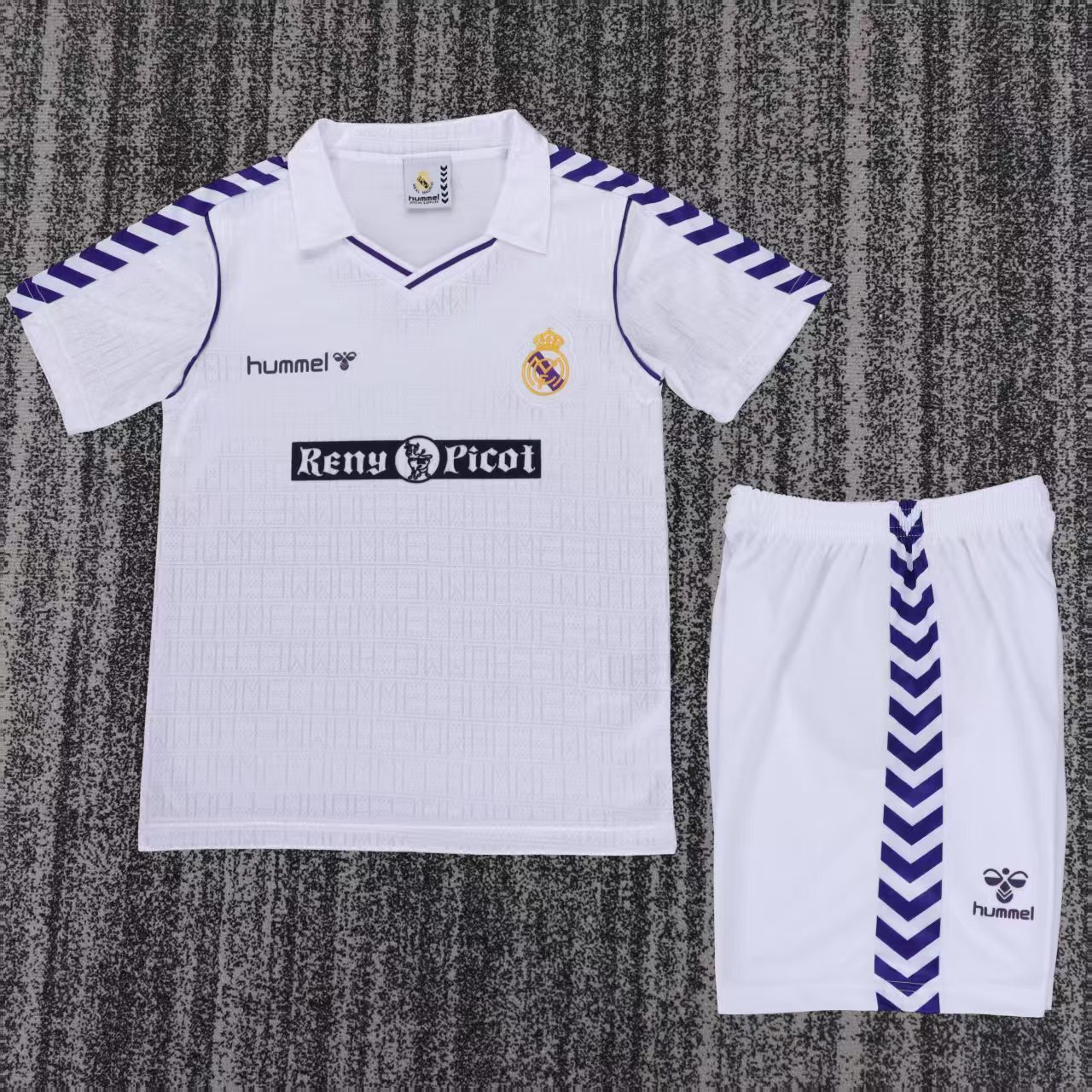 1988-1990 Real Madrid  home gameJersey  short-sleeved | [Retro Edition] |