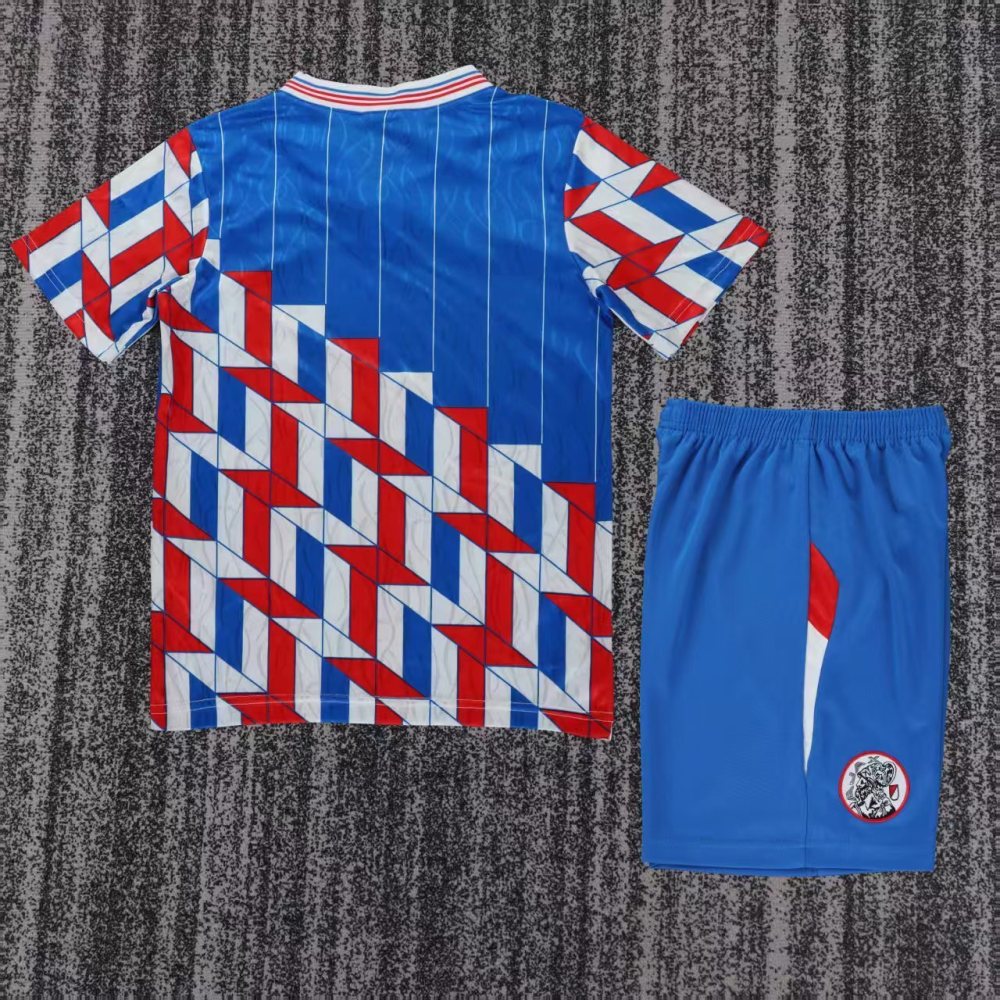 1989-1990  Ajax Retro  away gameJersey  short-sleeved | [Retro Edition] |