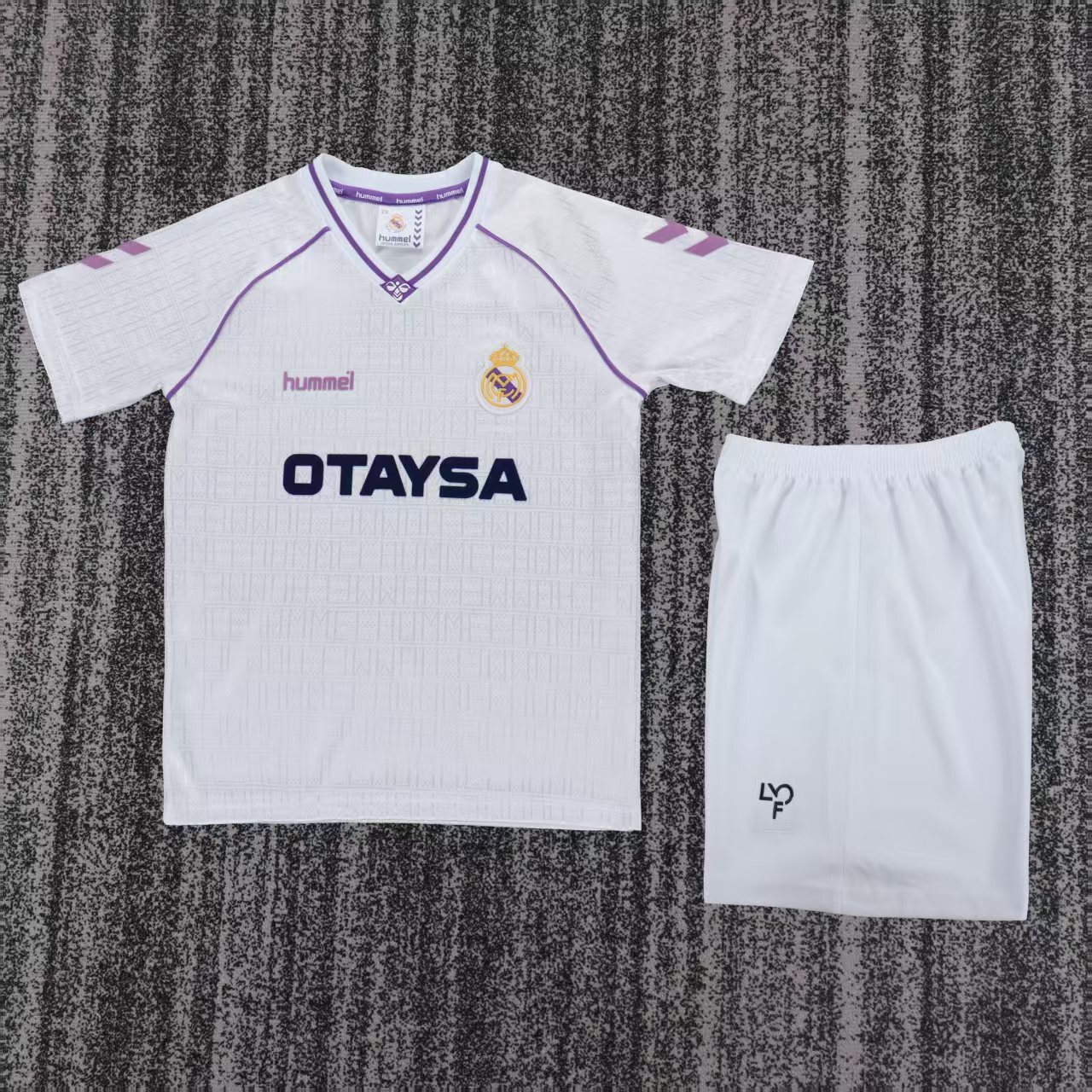 1990-1992   Real Madrid  Retro  home  gameJersey  short-sleeved | [Retro Edition] |