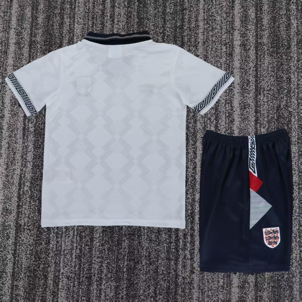1990 England Retro  home gameJersey  short-sleeved | [Retro Edition] |