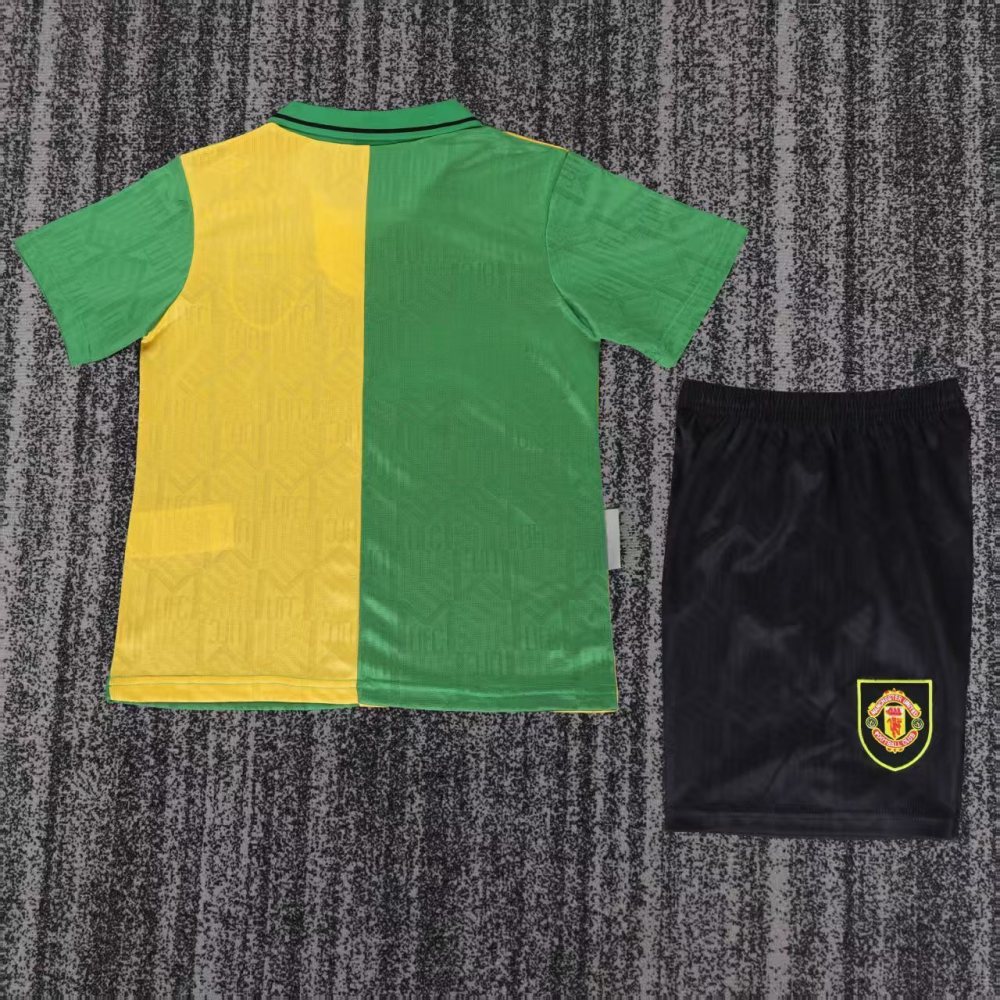 1992-1994 Manchester United Retro  away gameJersey  short-sleeved | [Retro Edition] |