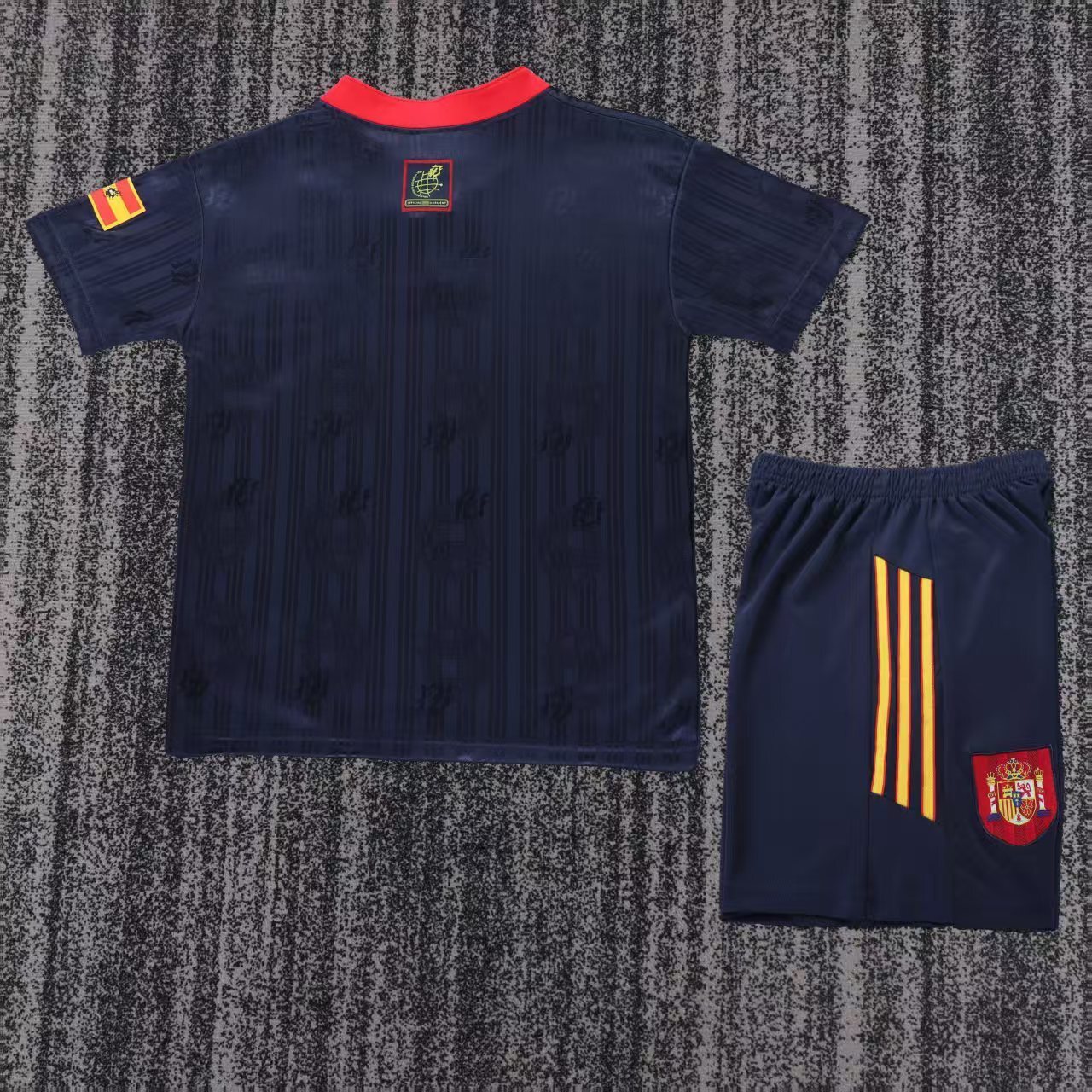 1996  Spain Retro  away gameJersey  short-sleeved | [Retro Edition] |