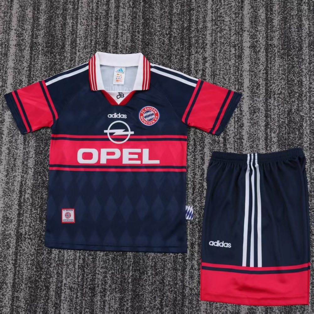1997-1999 Bayern Munich Retro  home gameJersey  short-sleeved | [Retro Edition] |