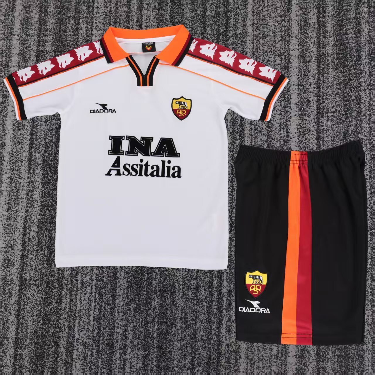 1998-1999  Rome  Retro  away  gameJersey  short-sleeved | [Retro Edition] |