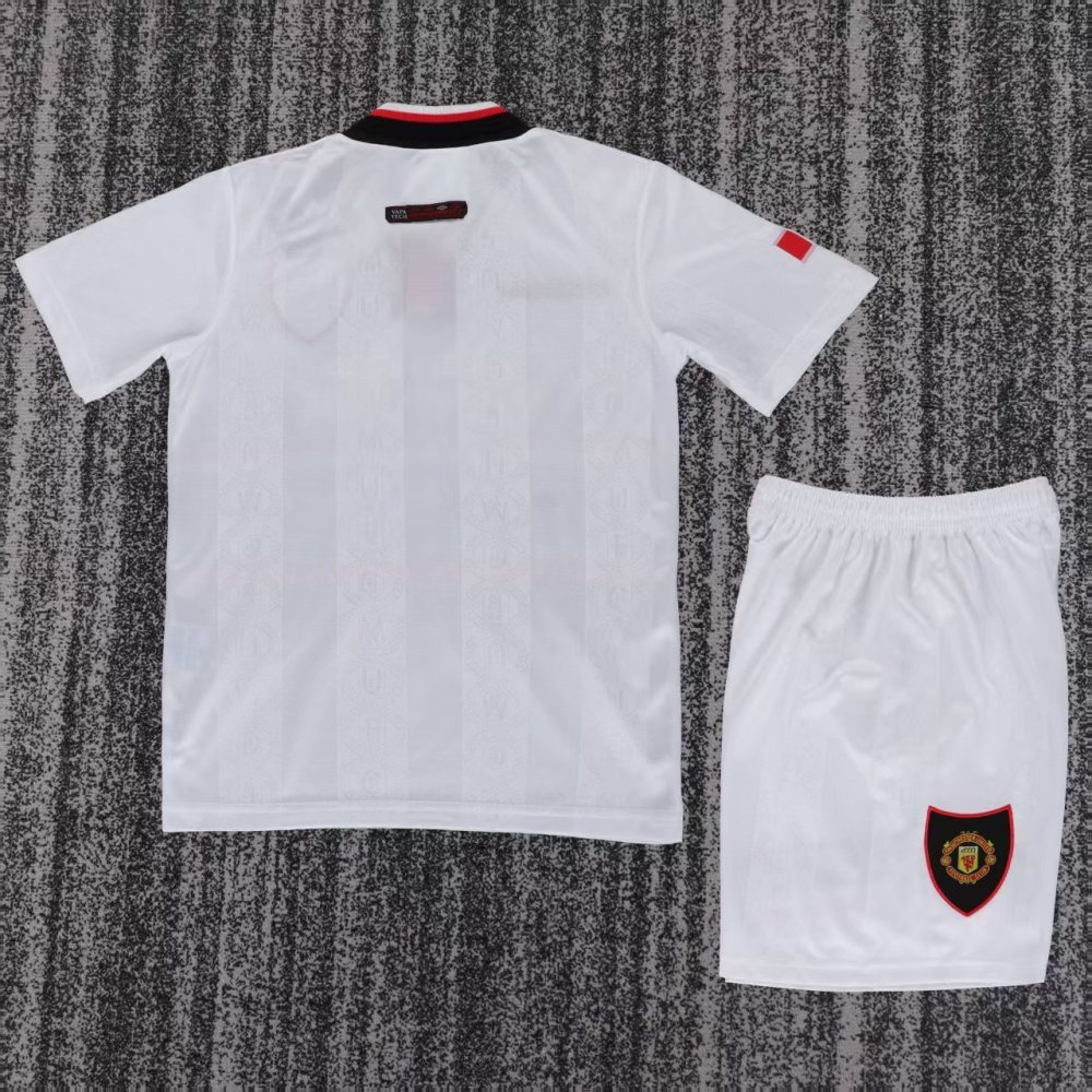 1998  Manchester United Retro  away  gameJersey  short-sleeved | [Retro Edition] |