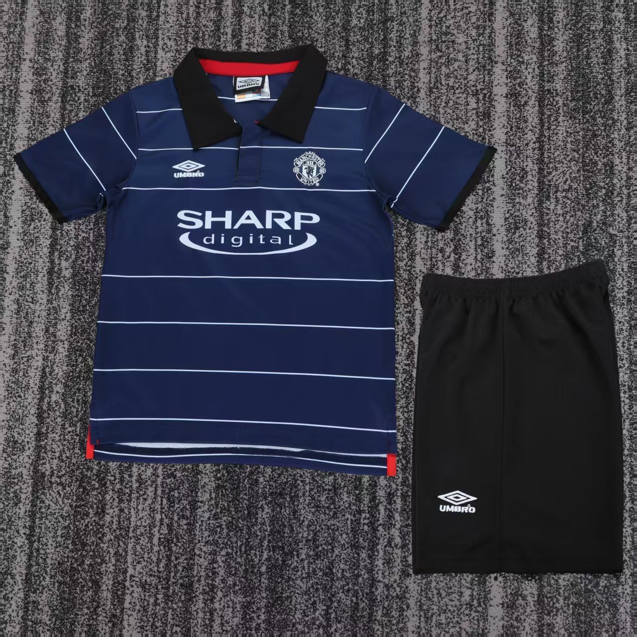 1999-2000  Manchester United Retro  away gameJersey  short-sleeved | [Retro Edition] |
