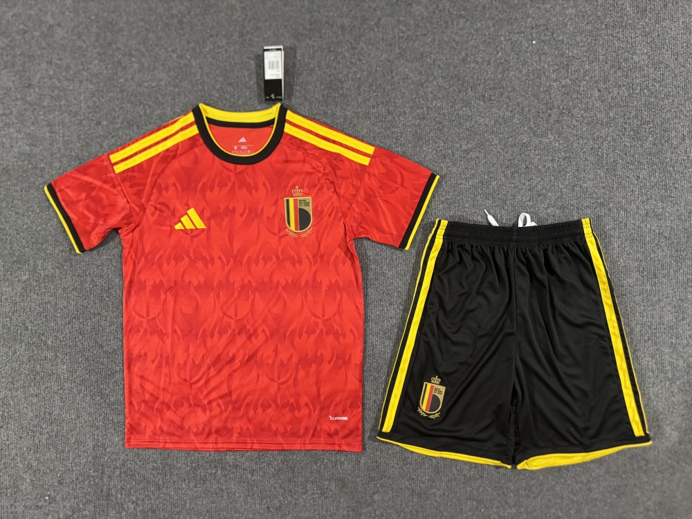 Belgium 2026 home  Soccer Jersey Adult