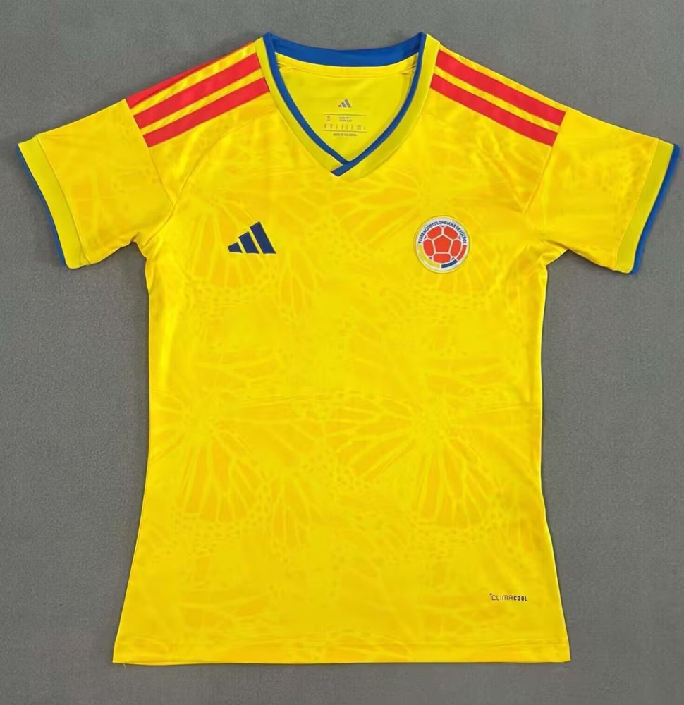 2026 Colombia woman Jersey | Thai version | Home| short-sleeved |