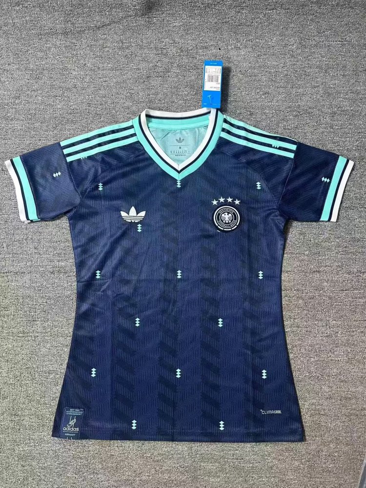 2026 Germany woman Jersey | Thai version | Away| short-sleeved |