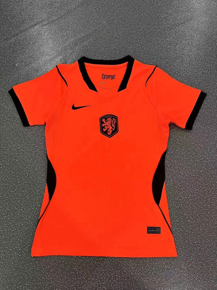 2026 Netherlands woman Jersey | Thai version | Home| short-sleeved |