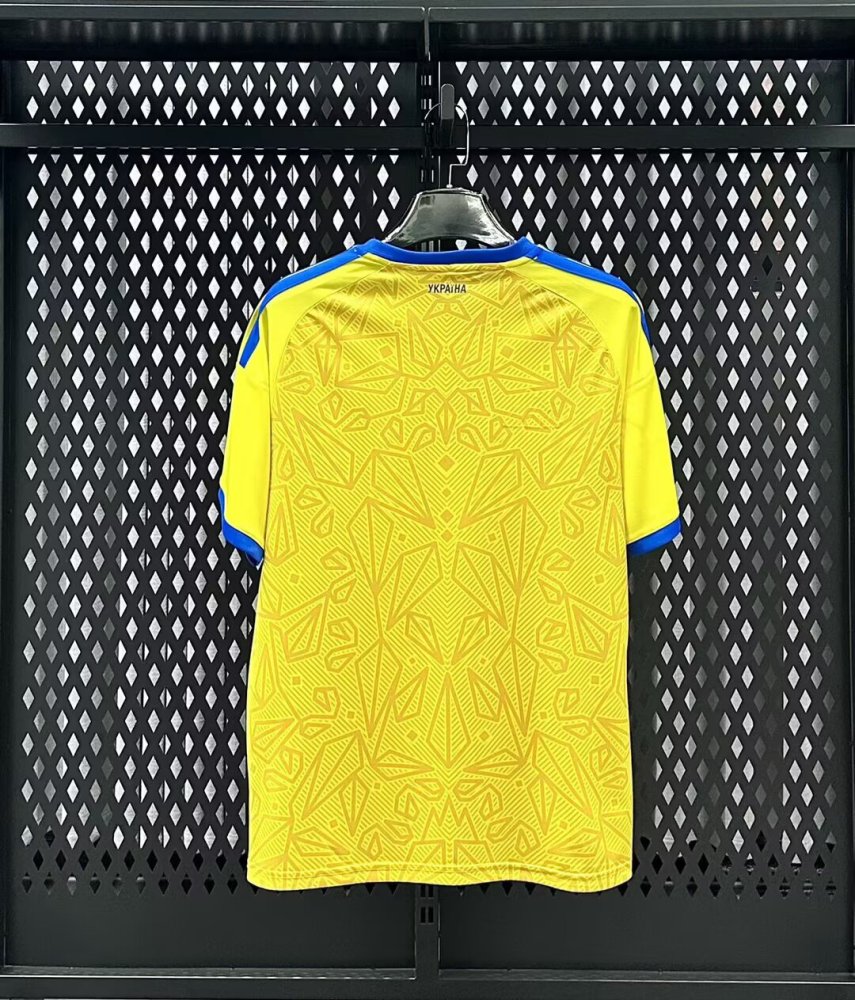 2026-2027 Ukraine home Jersey | thai version | short-sleeved |