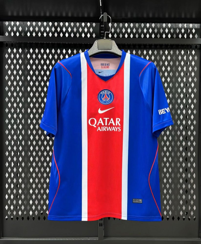 26-27 Paris Home  Jersey | Thai Version | S-4XL | short-sleeved | C269