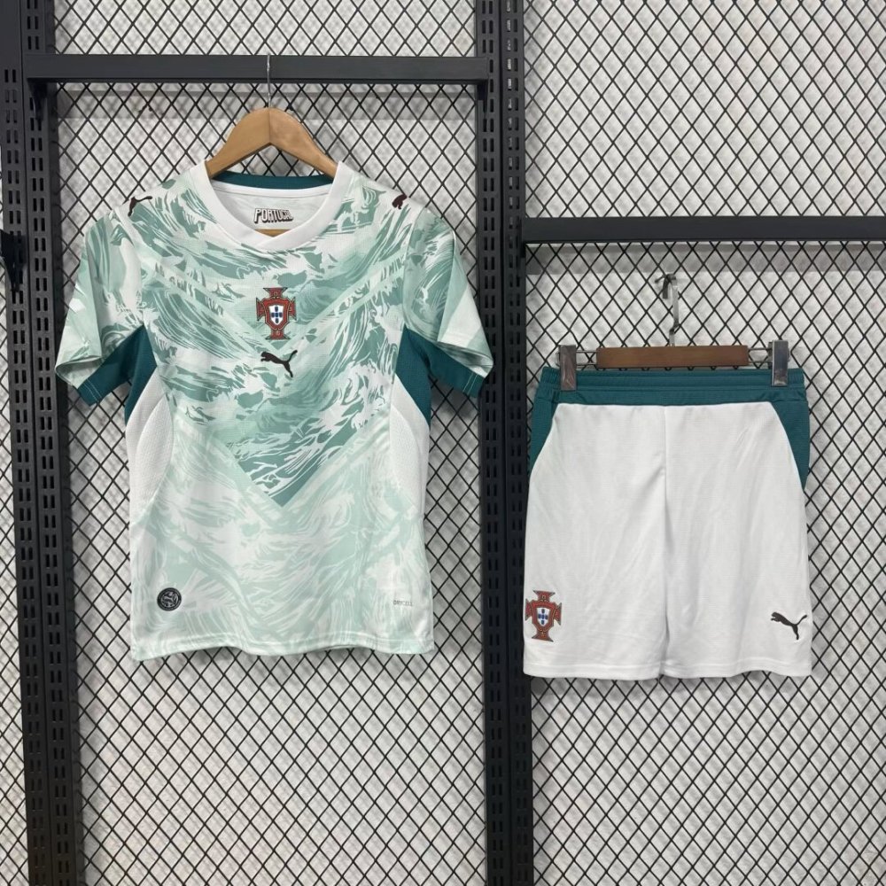 Kids 2026 Portugal Home Away Soccer Jersey | short-sleeved | 507