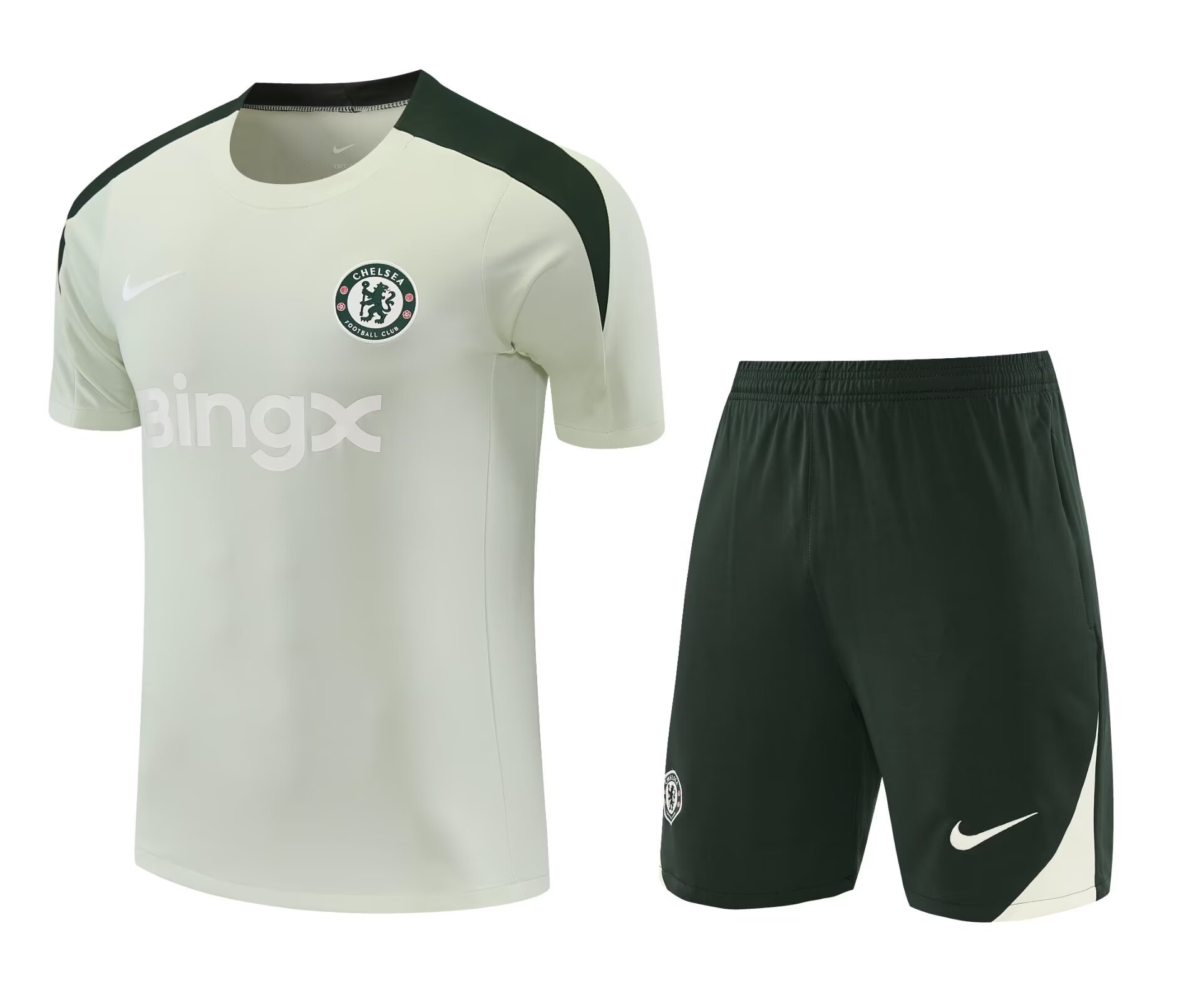 2526 Chelsea Short Sleeves  Adult Set Shorts with pockets Thai version quality new style