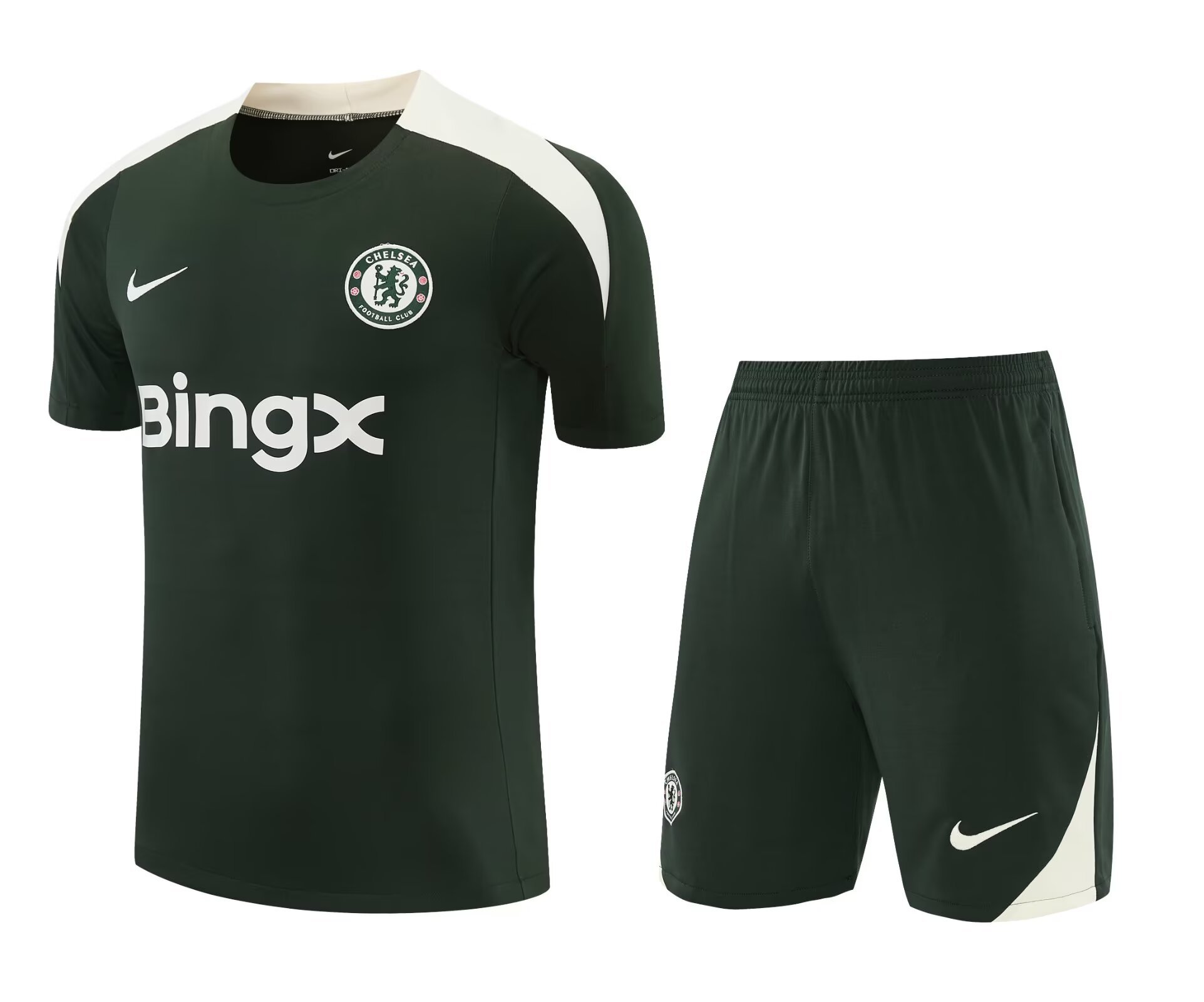 2526 Chelsea Short Sleeves  Adult Set Shorts with pockets Thai version quality new style