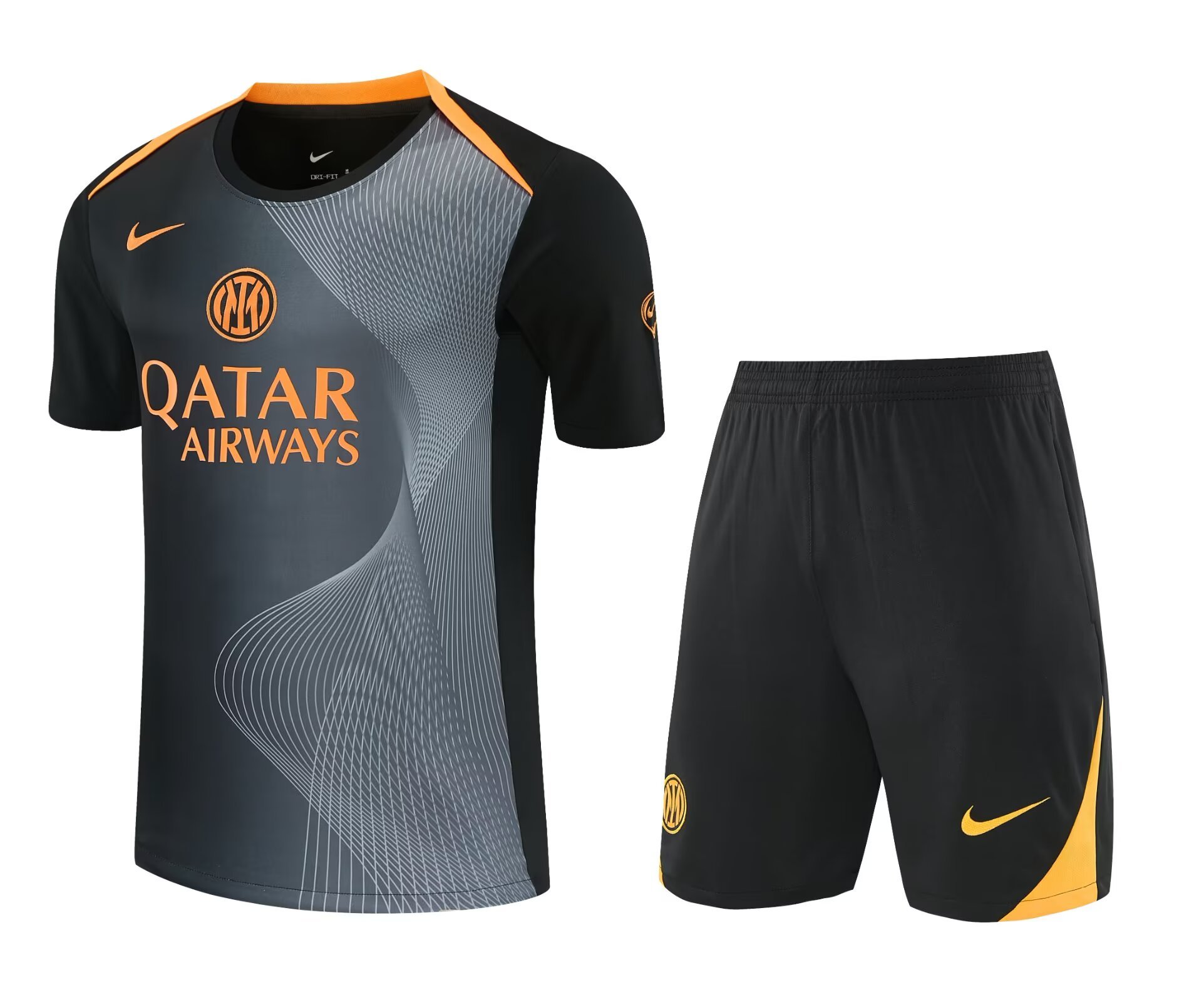 2627 Inter Milan Short Sleeves  Adult Set Shorts pockets Thai Version Quality New Style