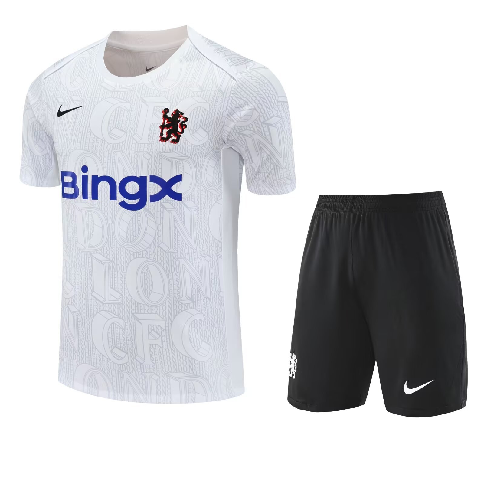 2526 Chelsea Short Sleeves  Adult Set Shorts with pockets Thai version quality new style