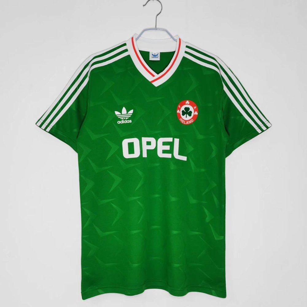 Retro 1990 -1992 Ireland  home away Jersey | retro edition  | Short-Sleeved |811