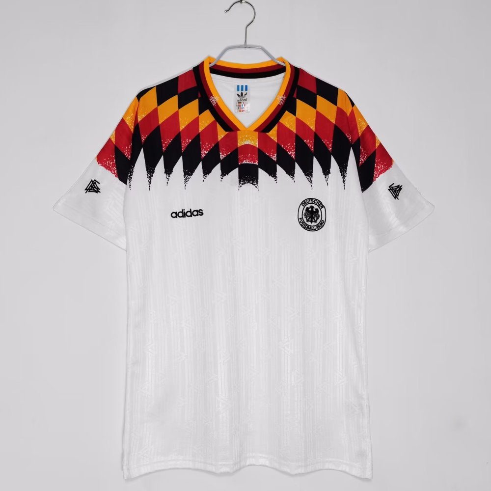 Retro 1994 Germany HOME Away Jersey | Retro Edition  | Short-Sleeved |710