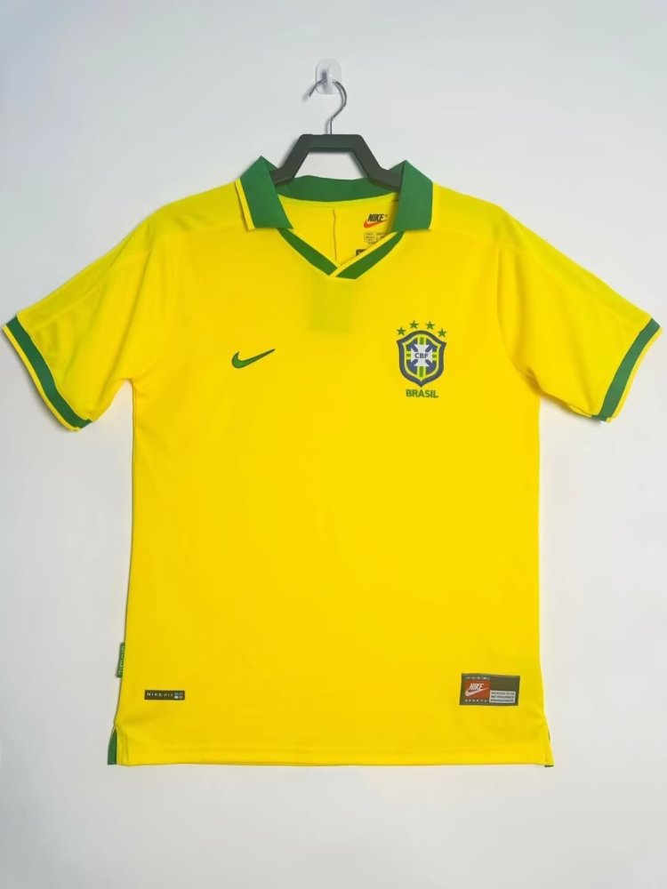 Retro 1997 Brazil HOME Jersey | Thai Version | Away| Short-Sleeved |811