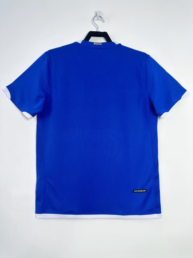 Retro 2006 Brazil away Jersey | retro edition  | Short-Sleeved |811