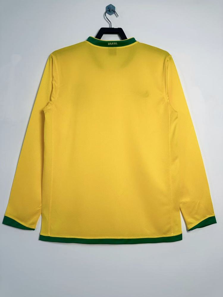 Retro 2006 Brazil home Jersey | Thai Version | Away| long sleeves |811