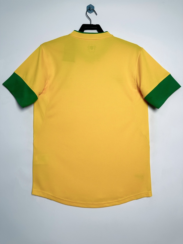 Retro 2012-2013  Brazil home Jersey | retro edition  | Short-Sleeved |811