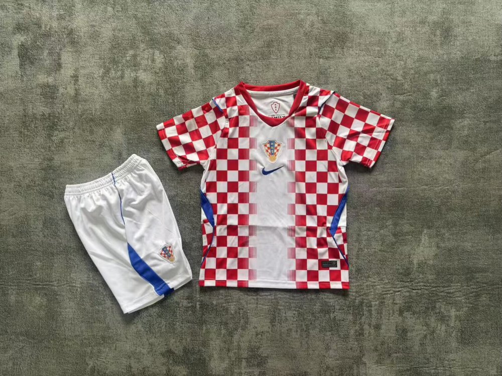 Kids 2026 World Cup Croatia Home Away Soccer Jersey | short-sleeved | 百利原