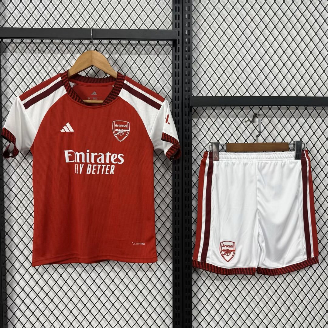 Kids 26-27 Arsenal Home  Soccer Jersey | short-sleeved