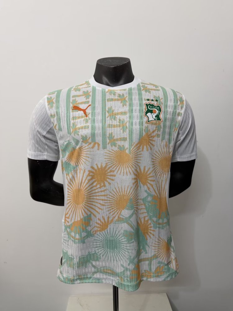 2026-2027 Cote divoire away Jersey | player version | short-sleeved | Côte d'Ivoire