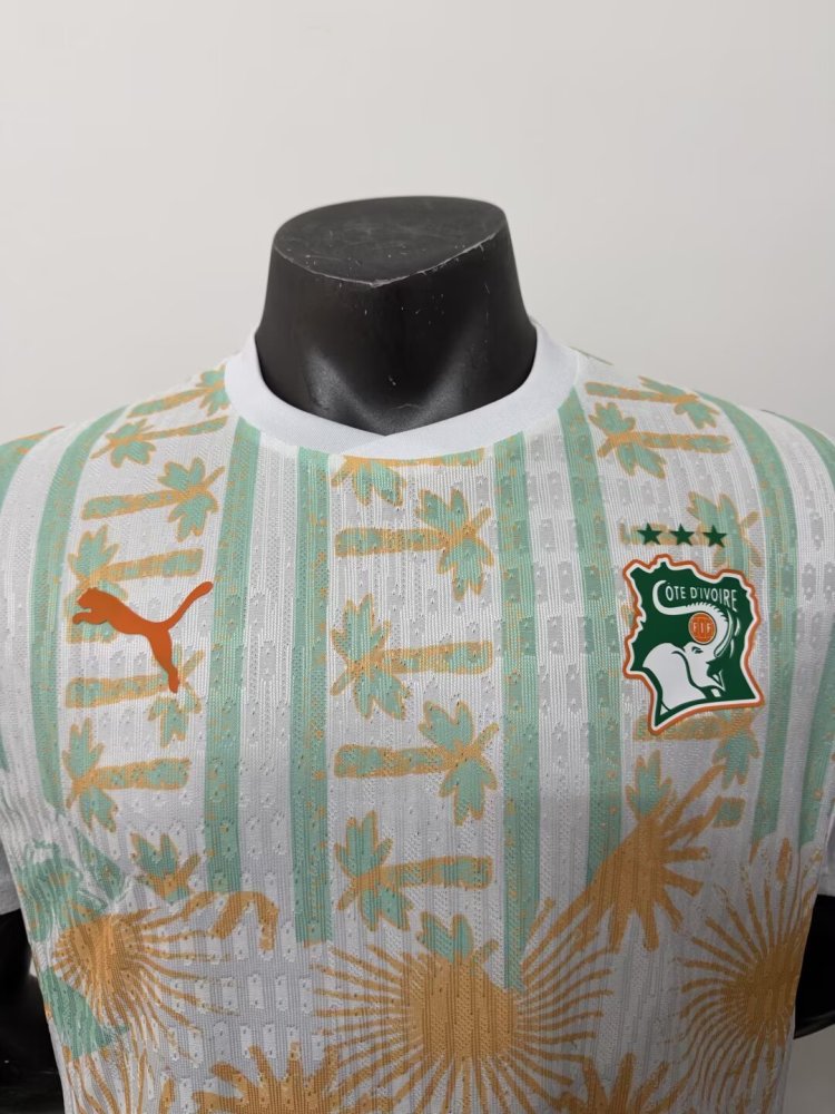 2026-2027 Cote divoire away Jersey | player version | short-sleeved | Côte d'Ivoire