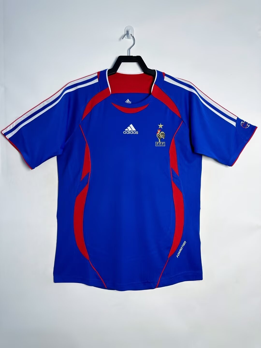 Retro 2006 France Home  Jersey  | short-sleeved | [Retro Edition] | French