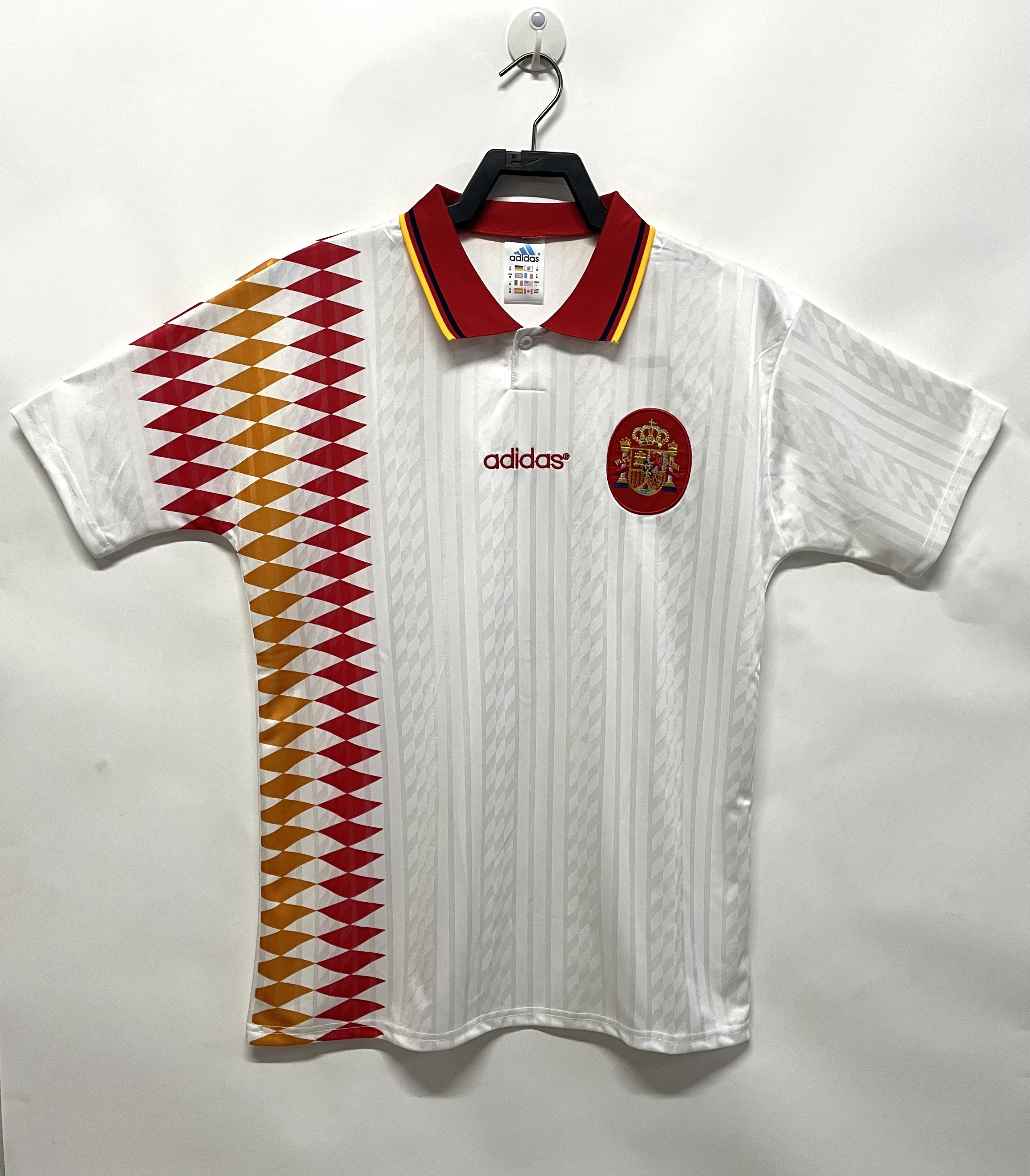 Retro 1994 Spain  Home Away Jersey  | short-sleeved | [Retro Edition] | French