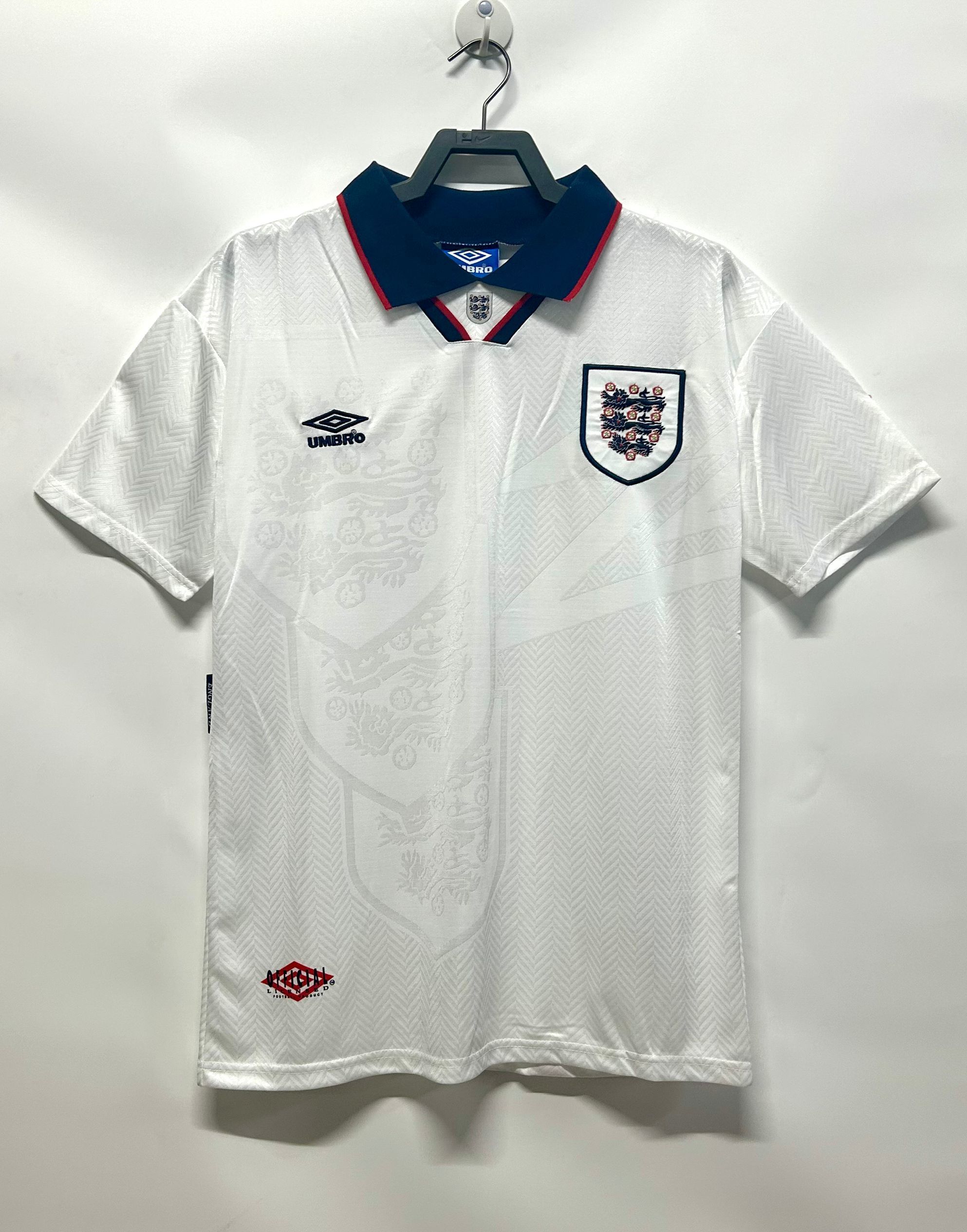 Retro 1994-1995 England  Home Away Jersey  | short-sleeved | [Retro Edition] | French