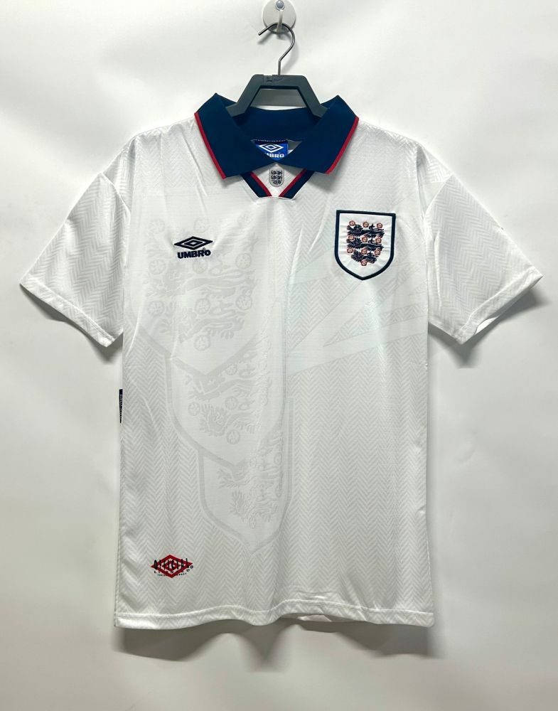 Retro 1994-1995 England  Home Away Jersey  | short-sleeved | [Retro Edition] | French