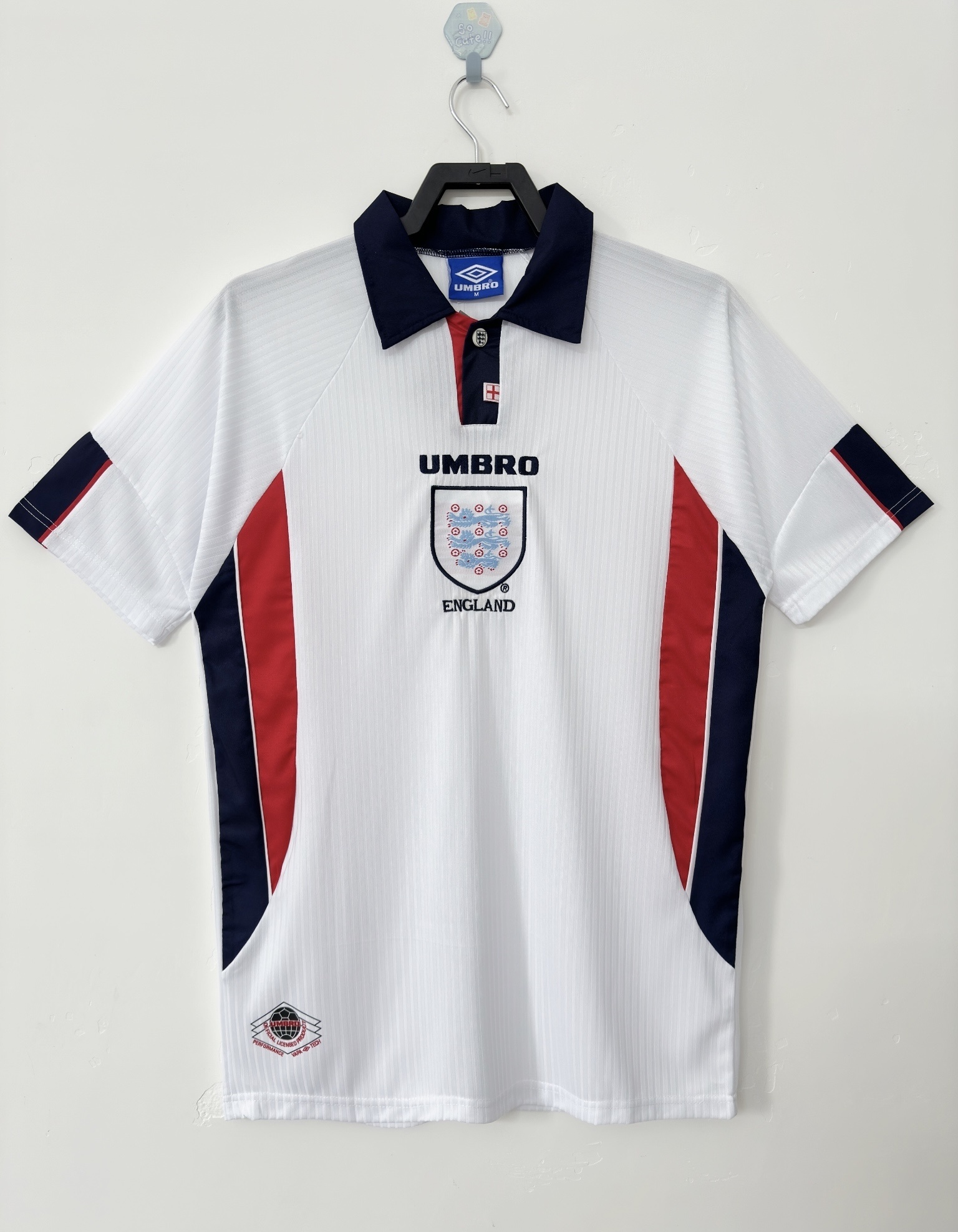 Retro 1998  England  Home Away Third Away Jersey  | short-sleeved | [Retro Edition] | French