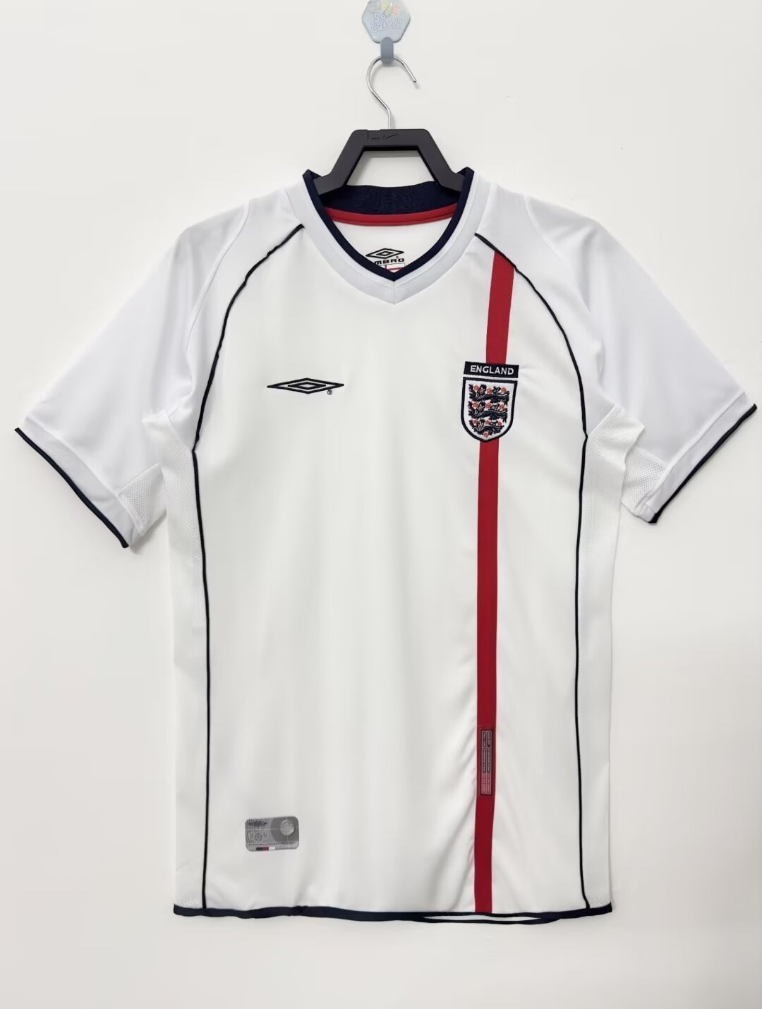 Retro 2002 England  Home Away Jersey  | short-sleeved | [Retro Edition] | French