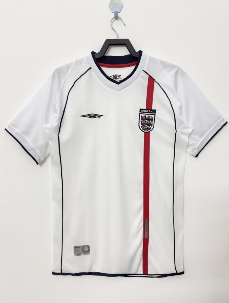 Retro 2002 England  Home Away Jersey  | short-sleeved | [Retro Edition] | French