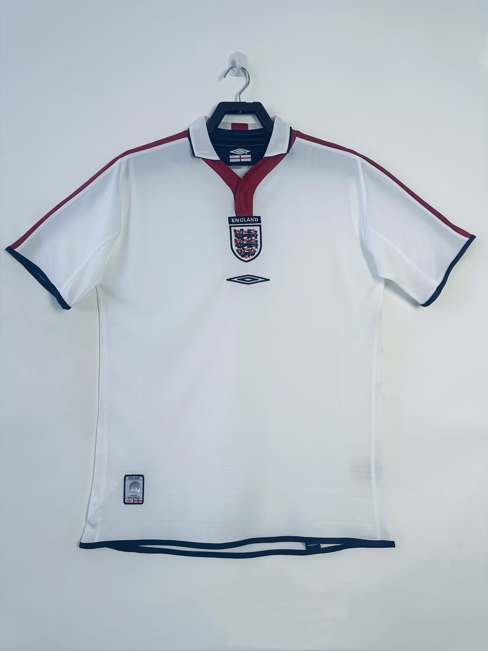 Retro 2004 England  Home Away Jersey  | short-sleeved | [Retro Edition] | French