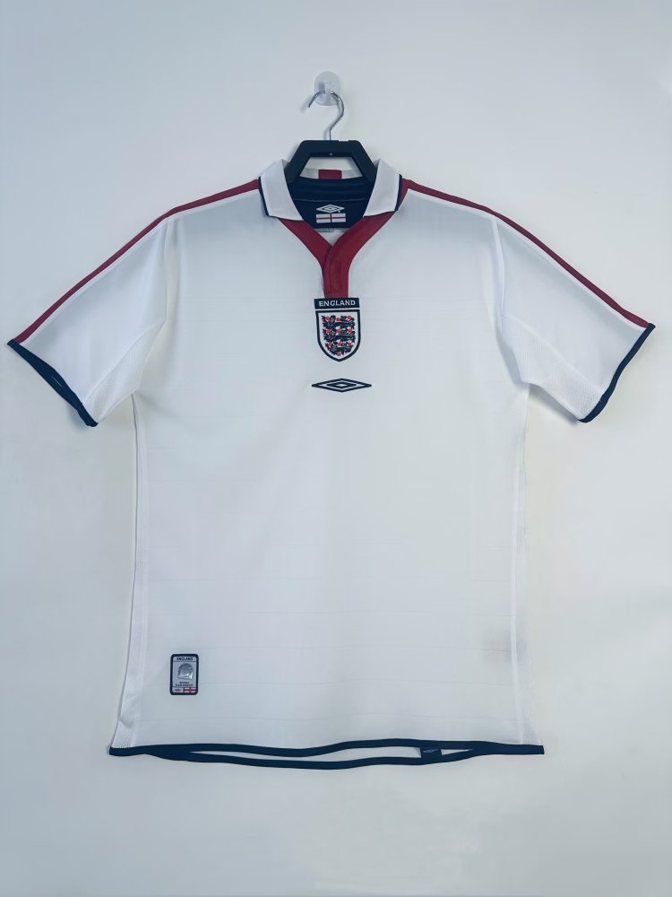 Retro 2004 England  Home Away Jersey  | short-sleeved | [Retro Edition] | French